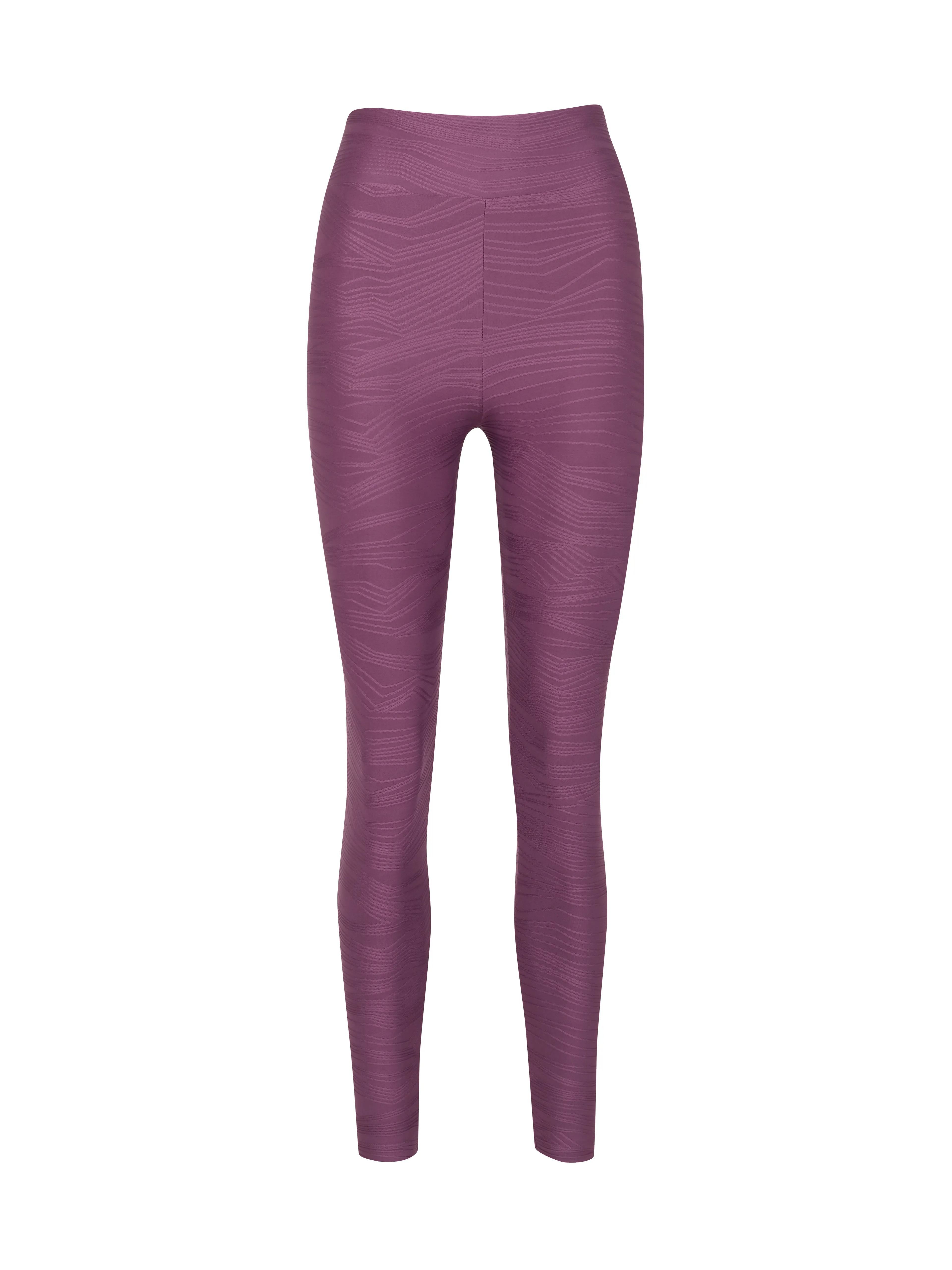 Lila gemusterte Damen-Sport-Leggings ORSAY