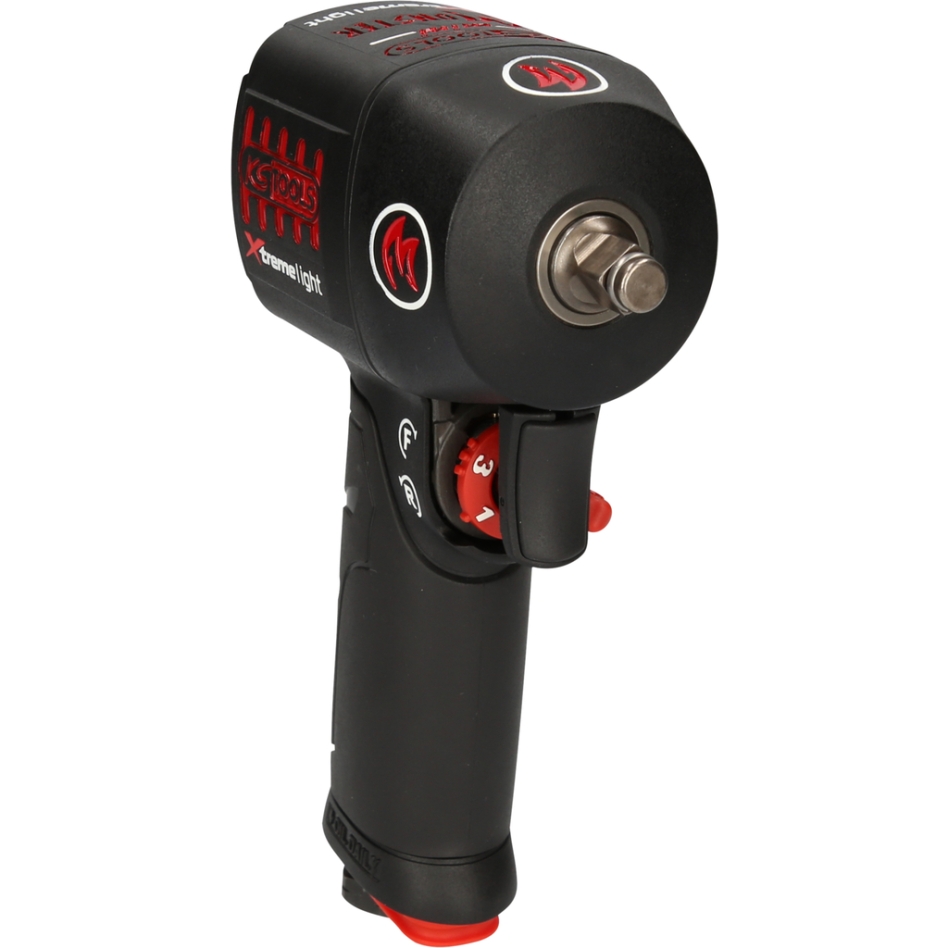 Llave de impacto neumática KS Tools 515.3855 miniMONSTER Xtremelight de 3/8