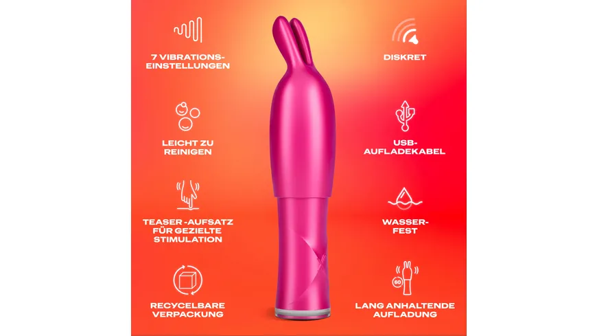 Durex Play Tease & Vibrate 2 in 1 Vibrator