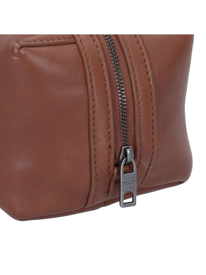 LIEBESKIND BERLIN Kulturbeutel Leder 18 cm in russet günstig kaufen onesize