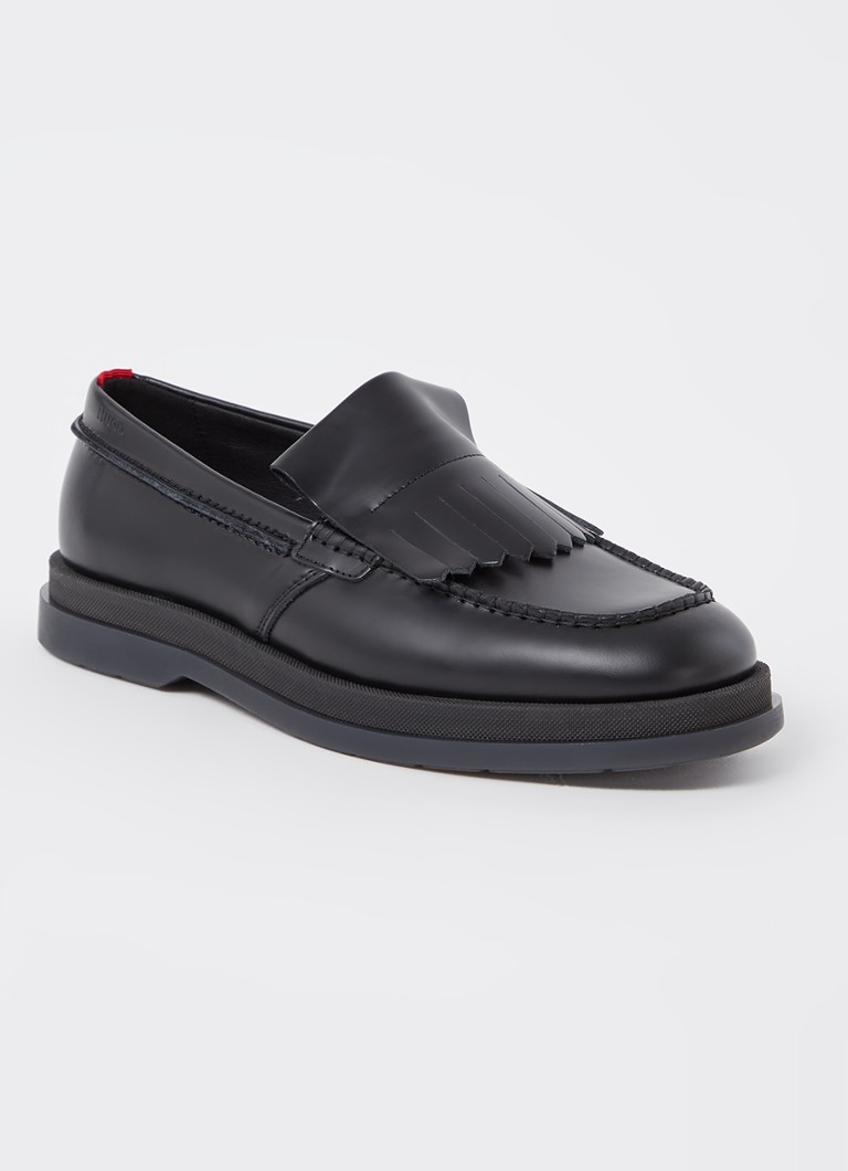 Mocasini din piele HUGO BOSS