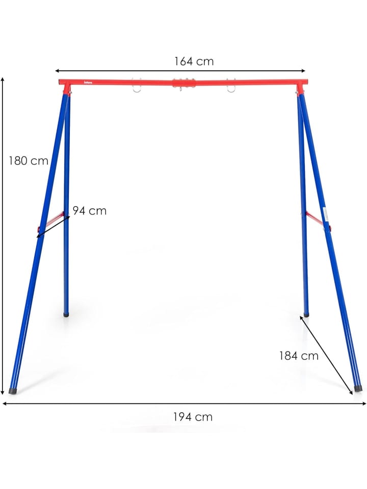 COSTWAY Schaukelgestell in Rot günstig kaufen onesize