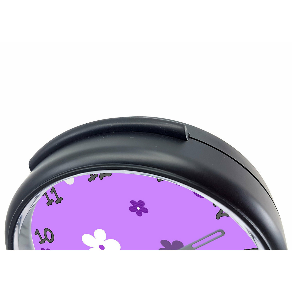 Kinder Funkwecker personalisiert mit Namen Blume Atom-/Funkuhr, 12-Stunden-Anzeigeformat, Schlummerfunktion, Nachtlicht, Geräuschlos/Ohne Ticken