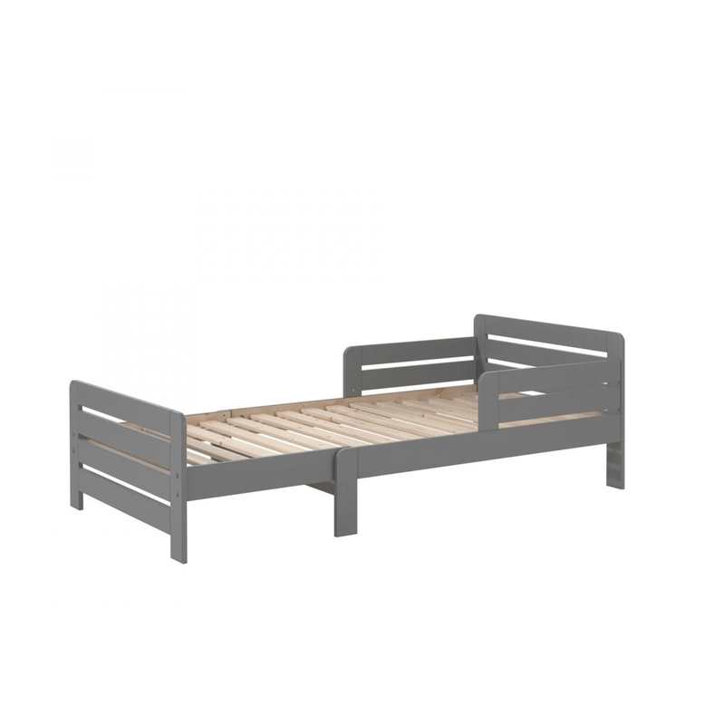 Lit évolutif 70x147/200cm Jumper gris