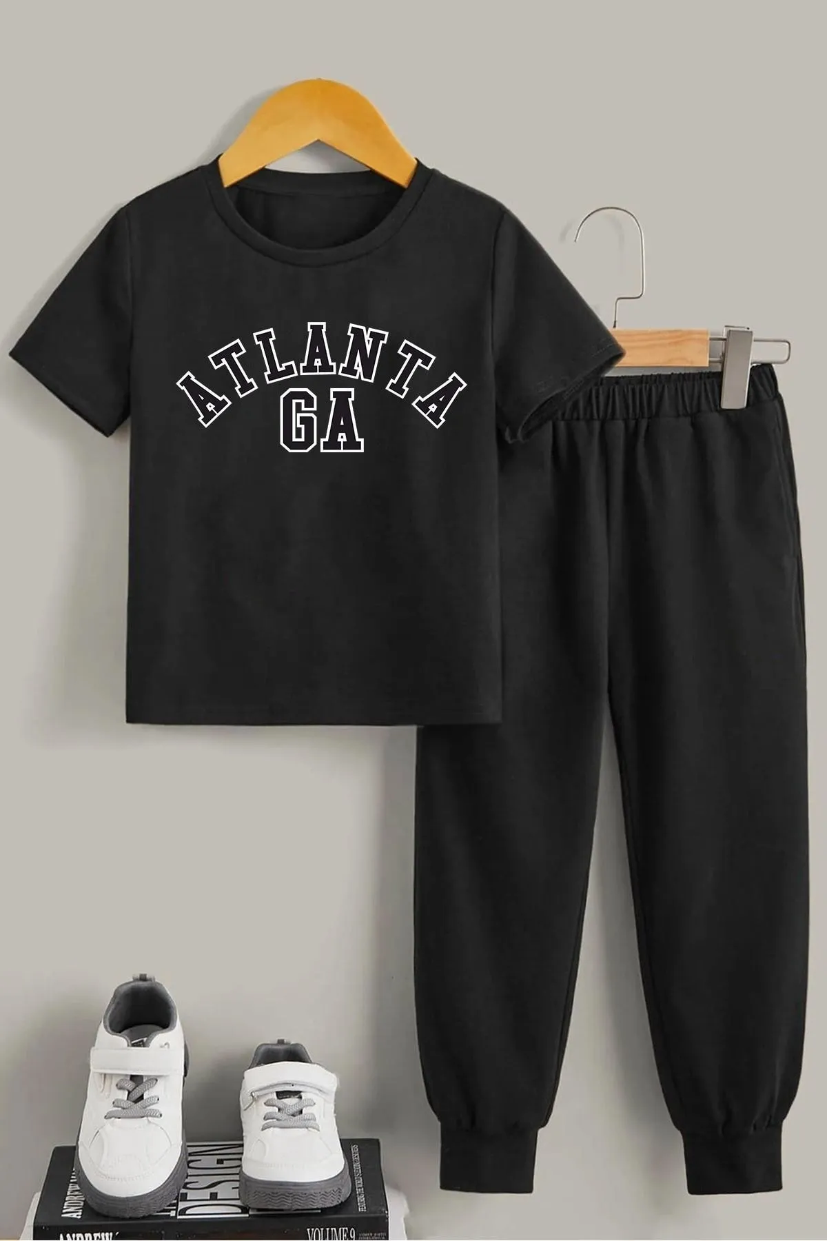uyguntarz  Kids Atlanta Bottom – Top-Trainingsanzug-Set