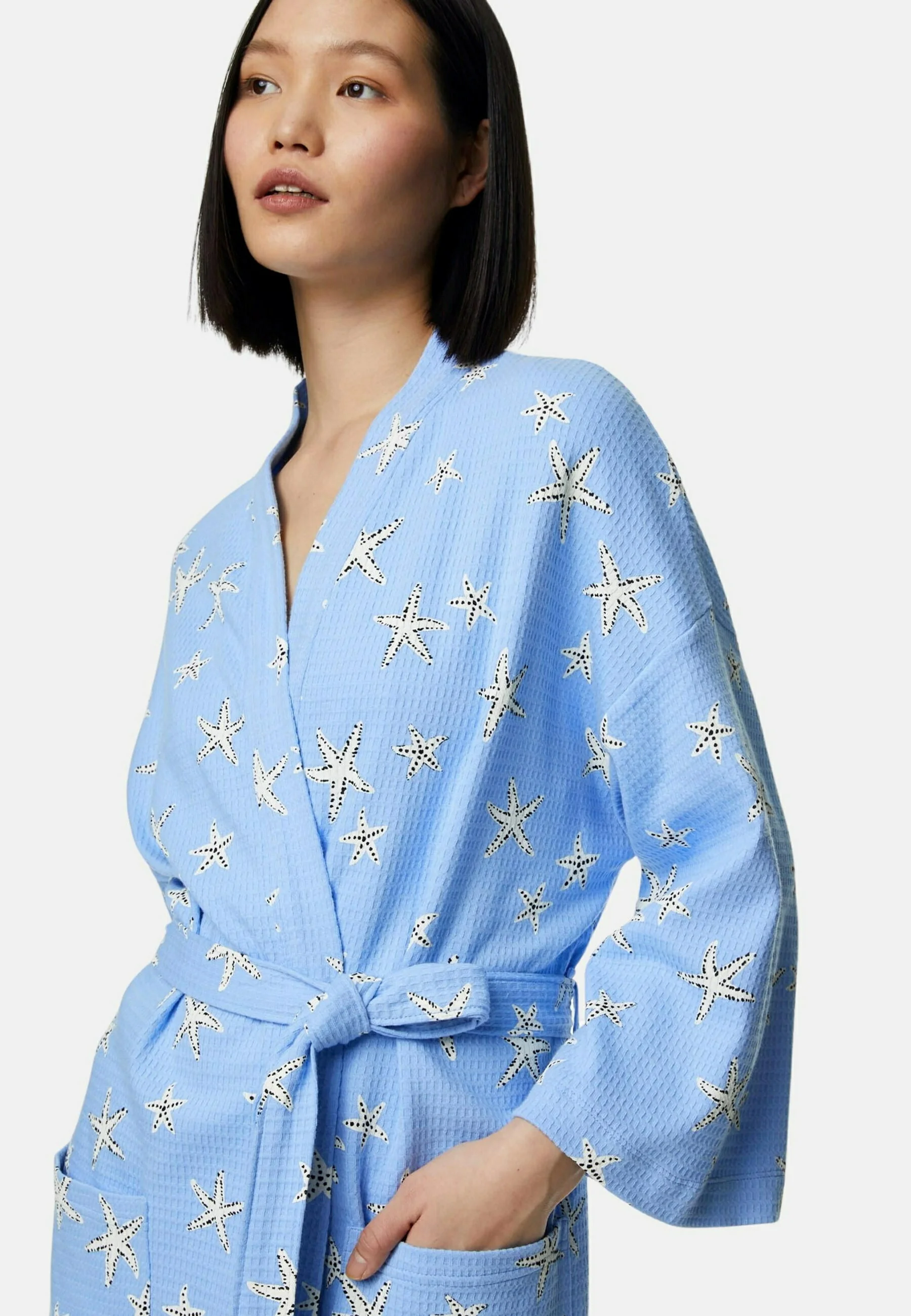 Marks & Spencer PURE WAFFLE PRINTED - Albornoz