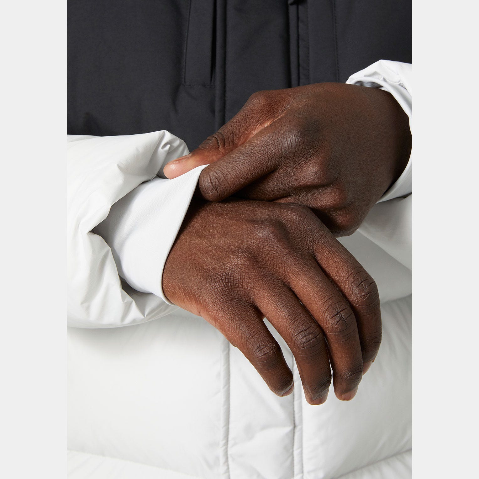 Men's Active Puffy Long Jacket