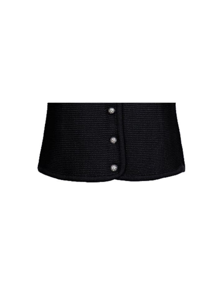 Nübler Strickjacke Langarm Anni in Schwarz günstig kaufen