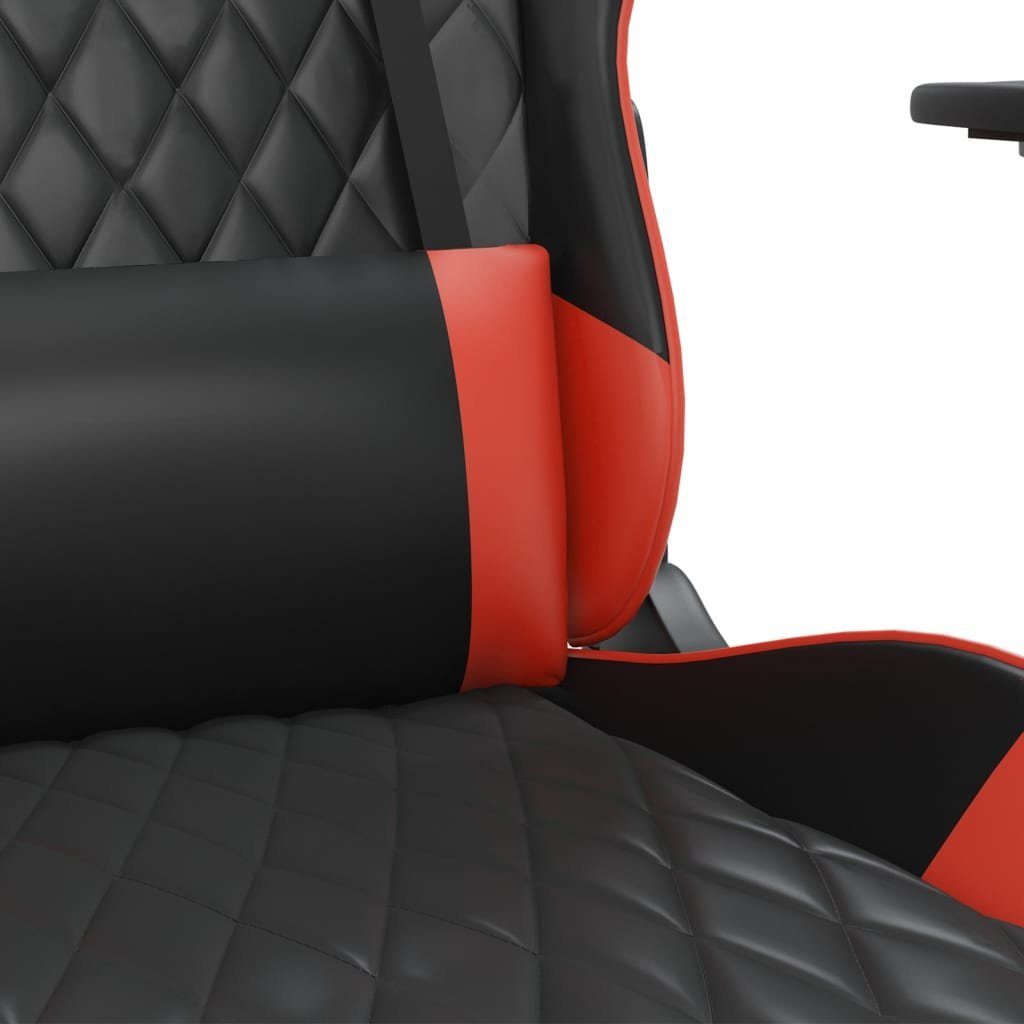 vidaXL Gaming-Stuhl Gaming-Stuhl Schwarz und Rot Kunstleder (1 St)