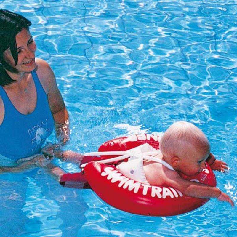 Bouée swimtrainer rouge 3 mois à 4 ans Freds Swim Academy