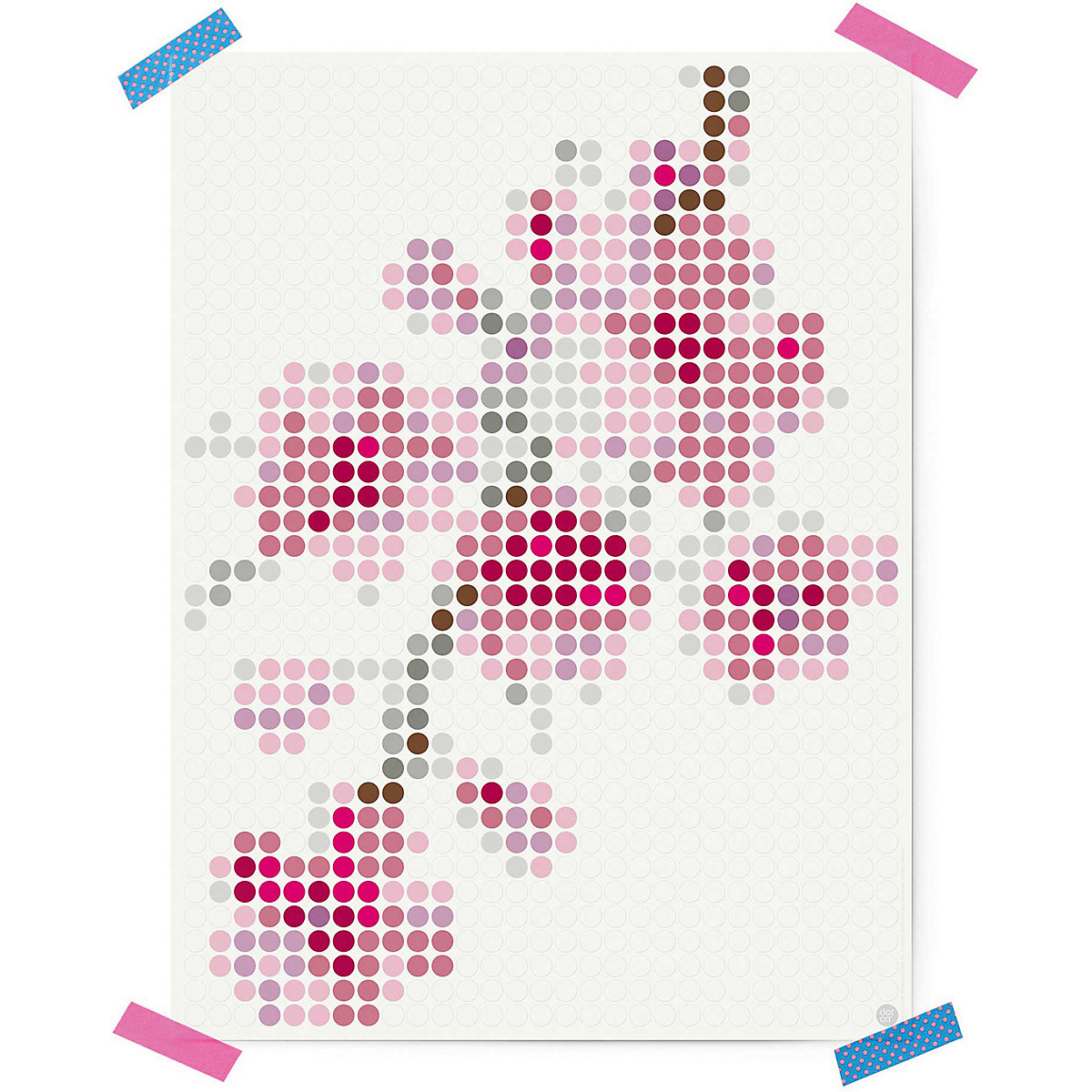dot on art- blossom, 30 x 40 cm