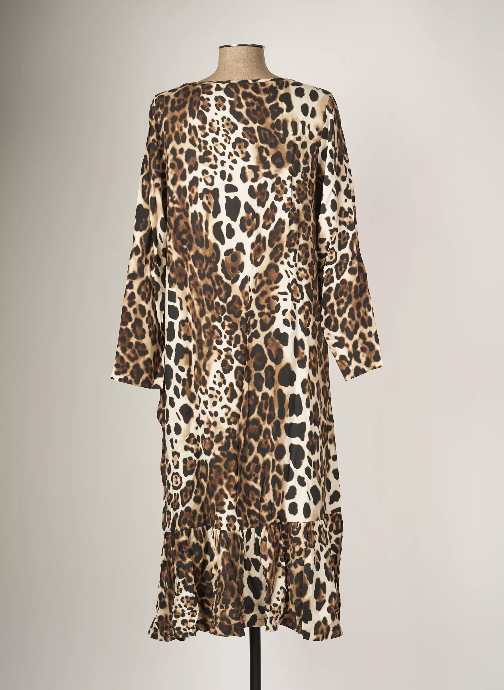 G Oze Robes Mi Longues Femme couleur marron