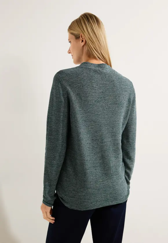 CECIL Pullover mit Stehkragen