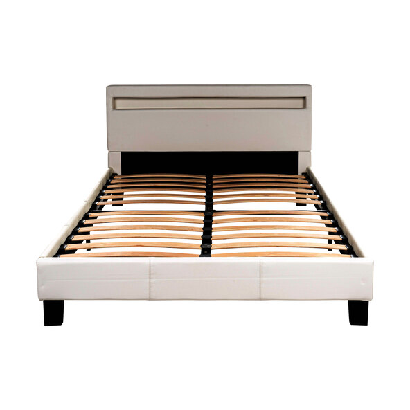 LED Bett ASTRO, weiß, 140 x 200 cm
