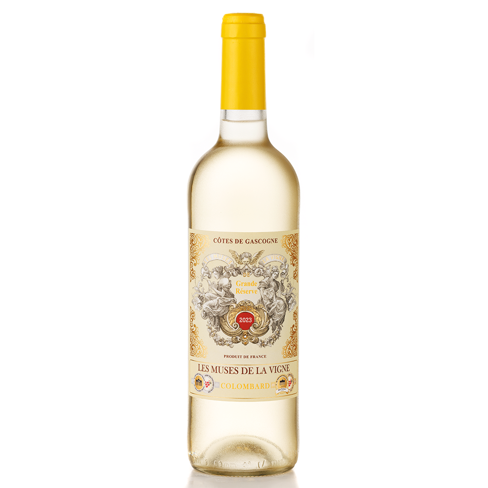 Les Muses Colombard IGP Côtes de Gascogne Grande Reserve 2023 0,75l