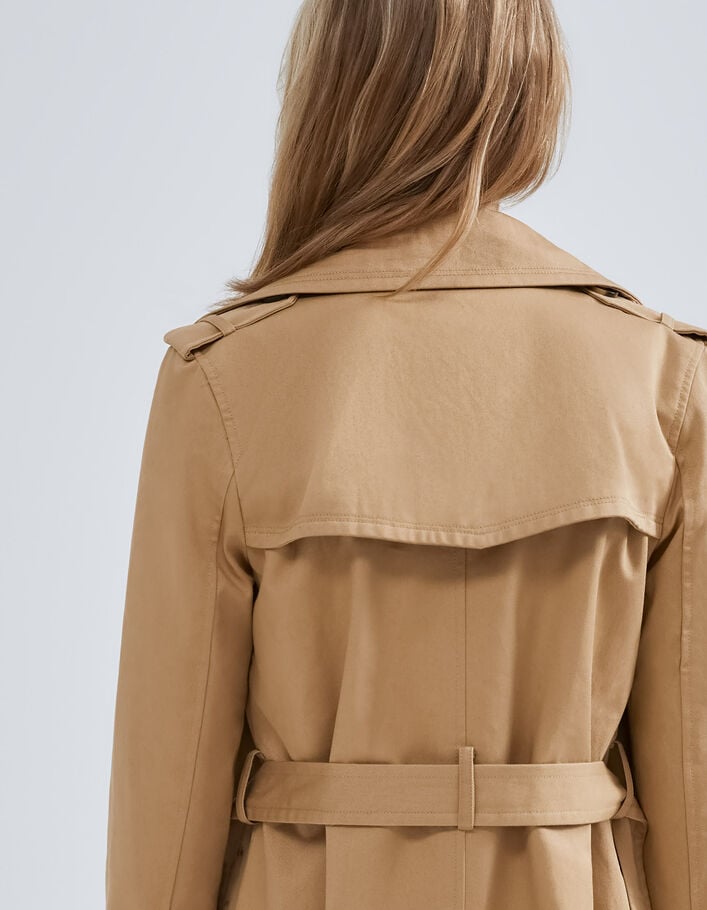 Trench beige Femme