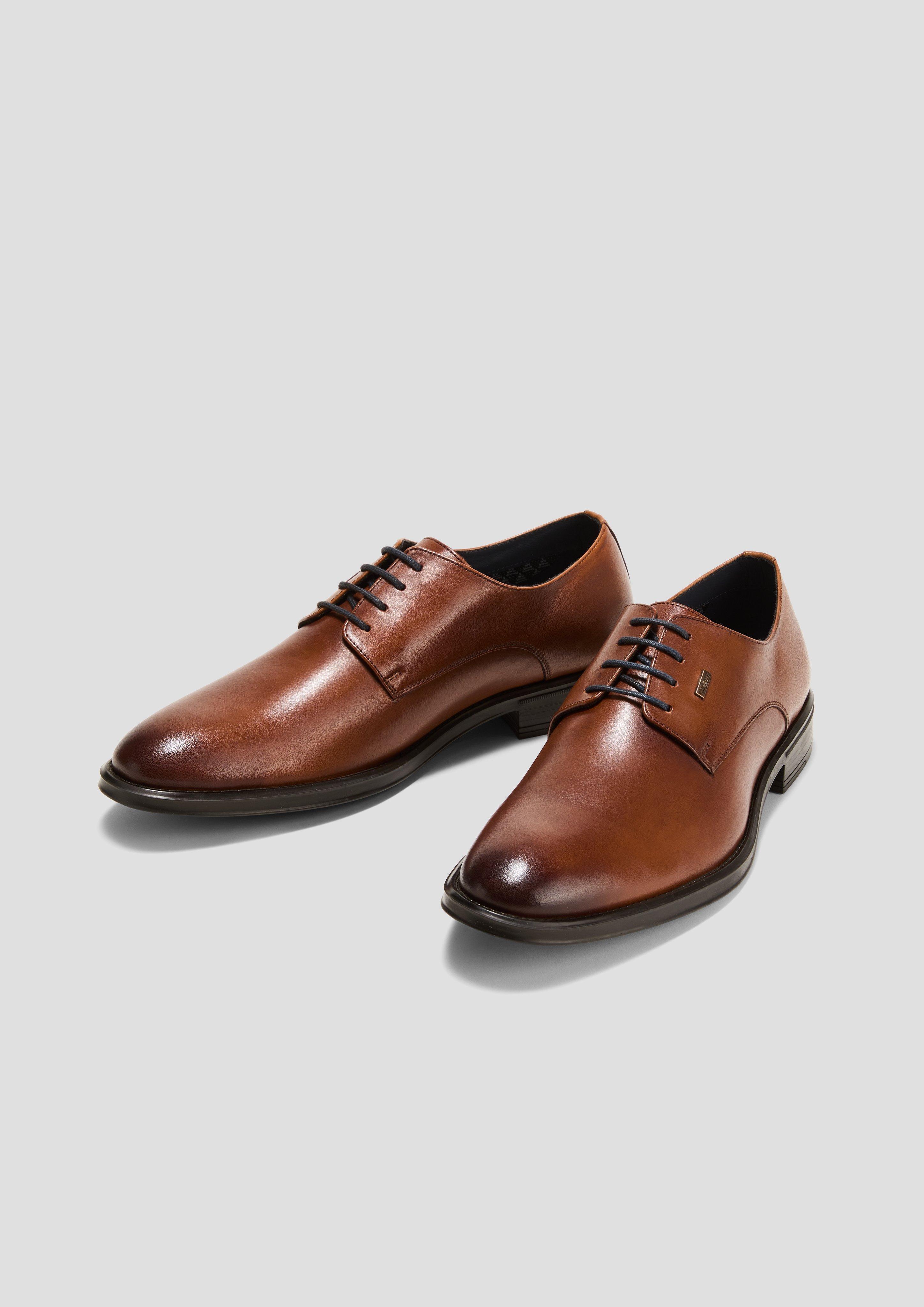 Elegante Schnürer aus Echtleder  6008197-307