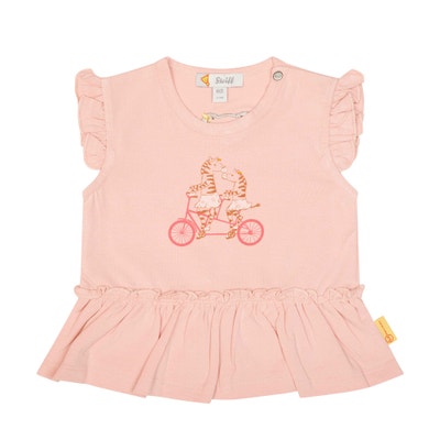 T-Shirt kurzarm, rosa für Mädchen