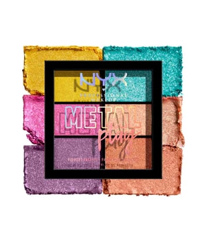 NYX Professional Makeup Metal Play Pigment Lidschatten Palette-14 g