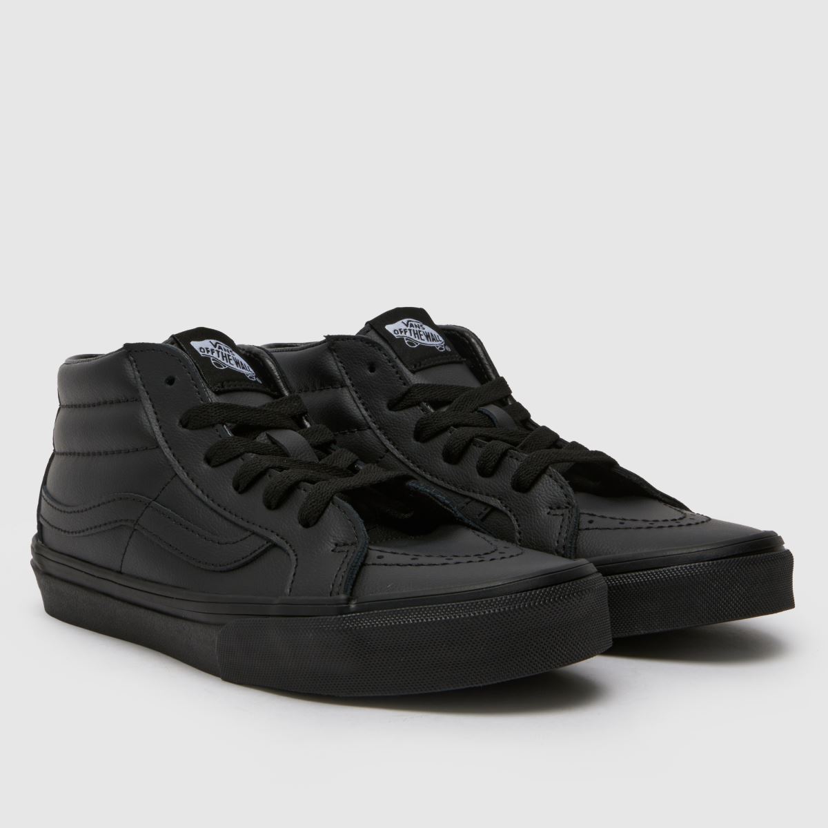 Vans fekete sk8-mid reissue gyerekcipő