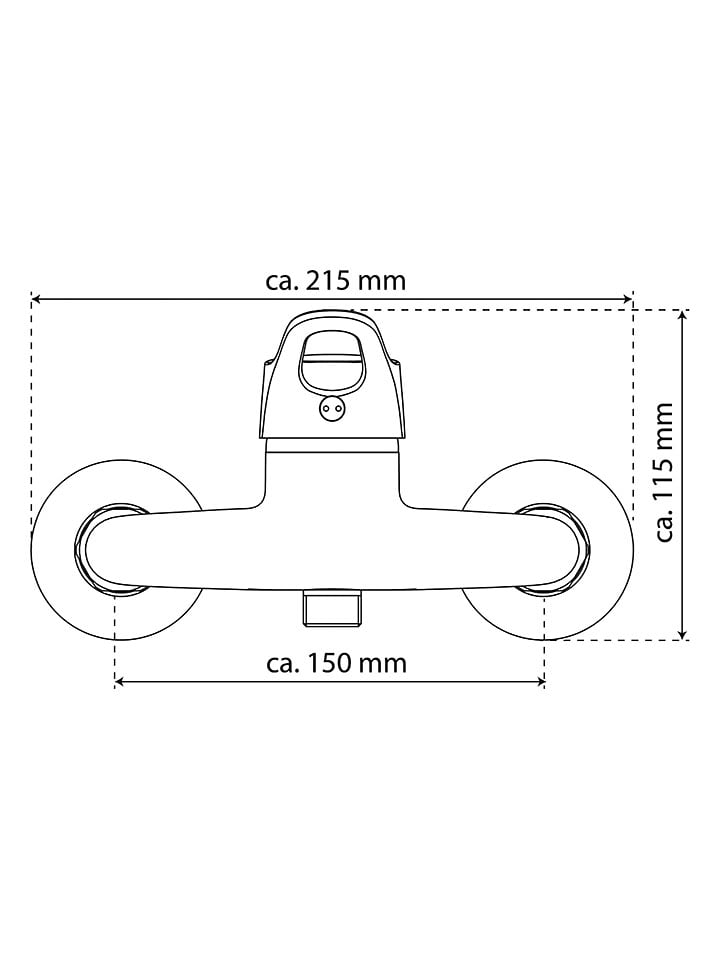 Schütte Duscharmatur ''Verona'' in Chrom günstig kaufen onesize