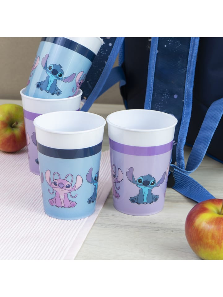Geda Labels Trinkbecher Stitch in Lila - 330ml günstig kaufen onesize