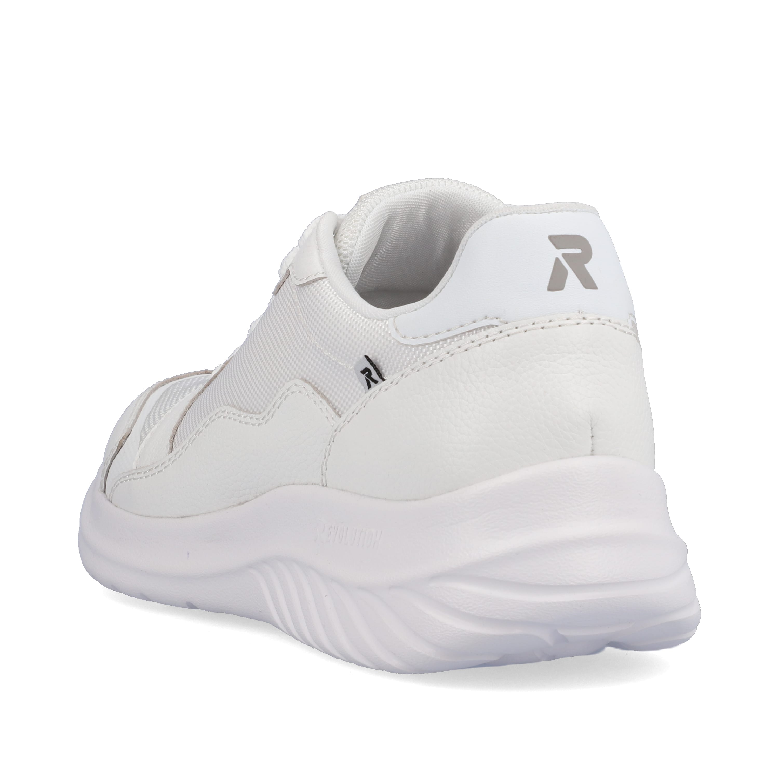 Rieker Herren Sneaker Low swan white