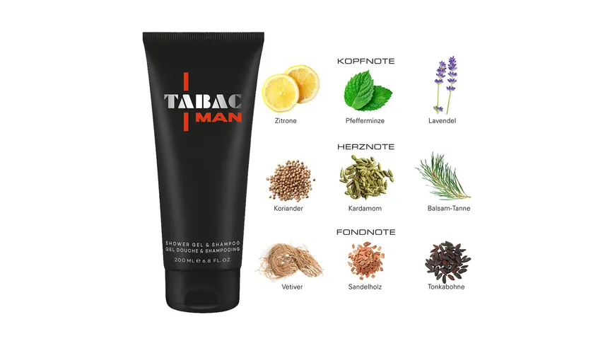 TABAC MAN Showergel 200 ml