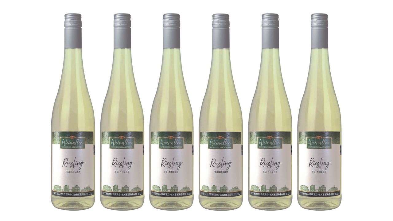 Württembergische WZG Wg SZ Riesling Qualitätswein Feinherb 0,75L 6er Karton