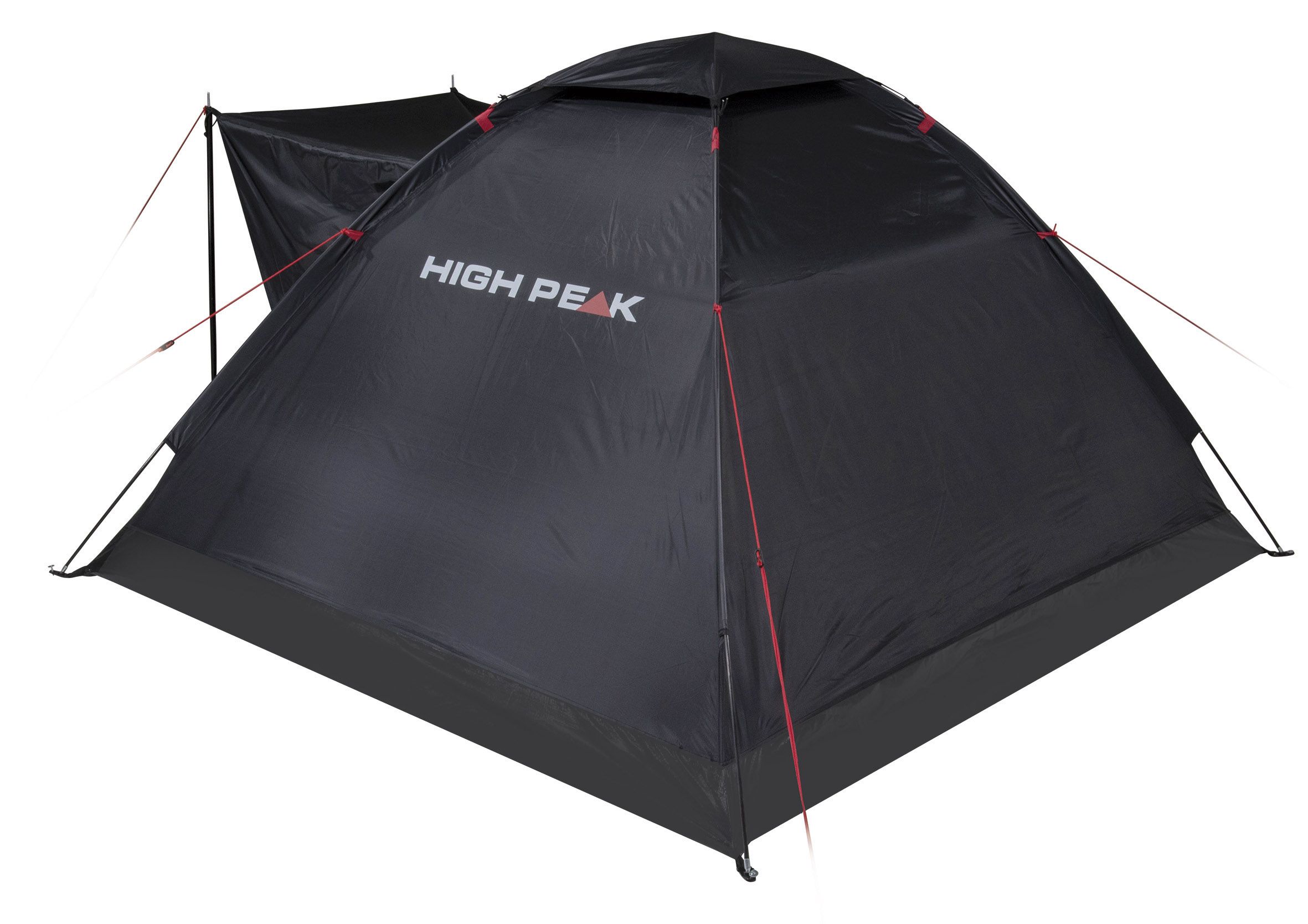 High Peak Beaver 3 Schwarzes Kuppelzelt