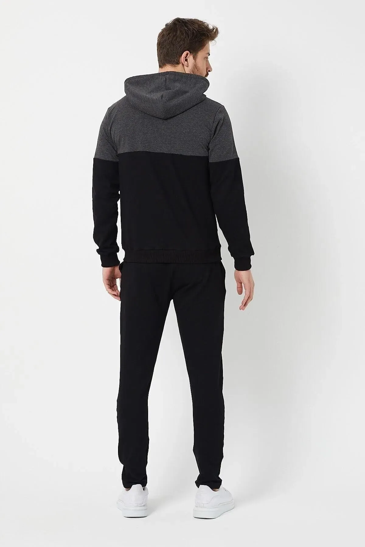 uyguntarz  Unisex-Anthrazit-Trainingsanzug-Set