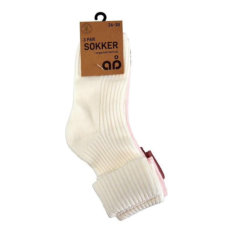 Aå Sokk 3-pk str 26-30