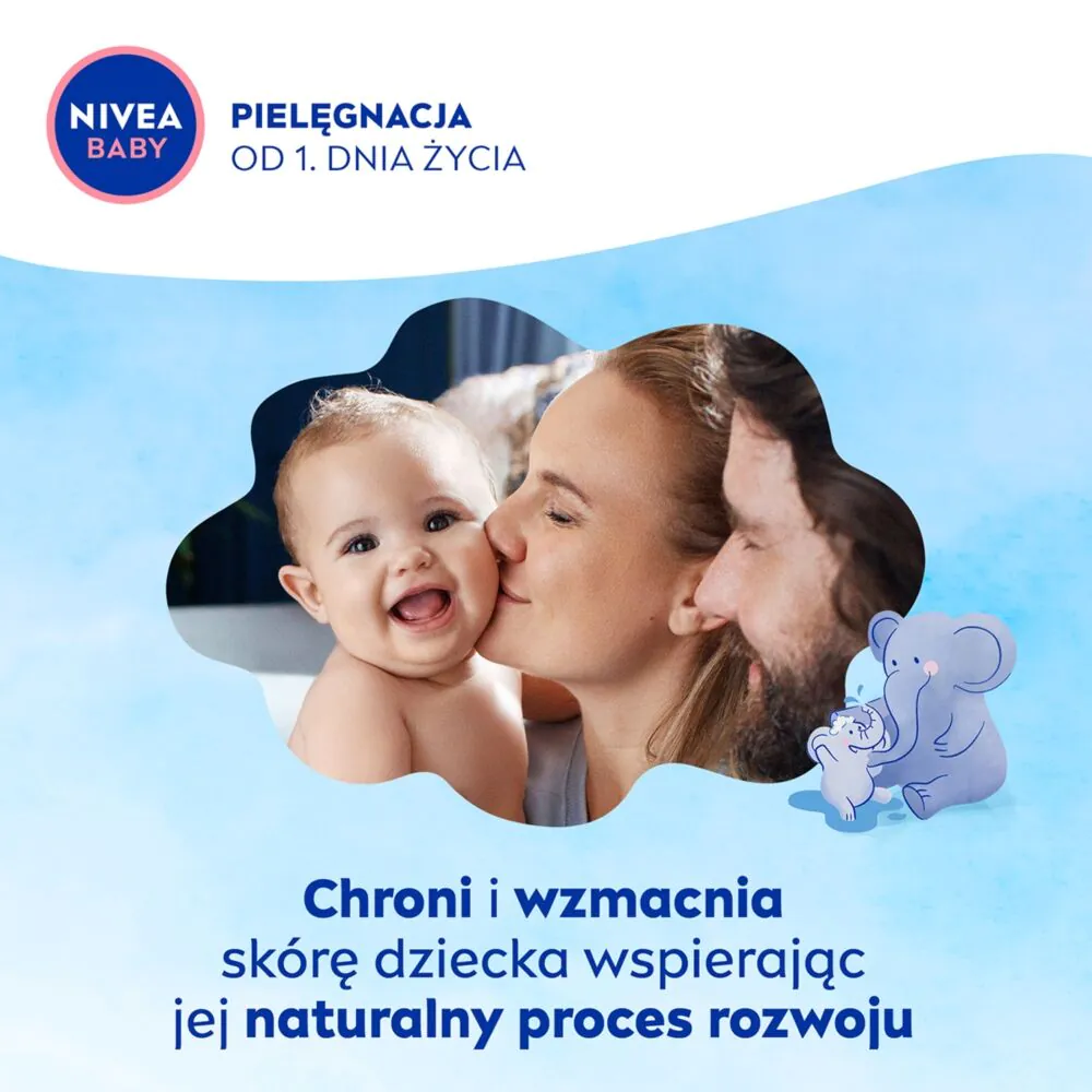 Nivea Baby švelnios vonios putos 500 ml