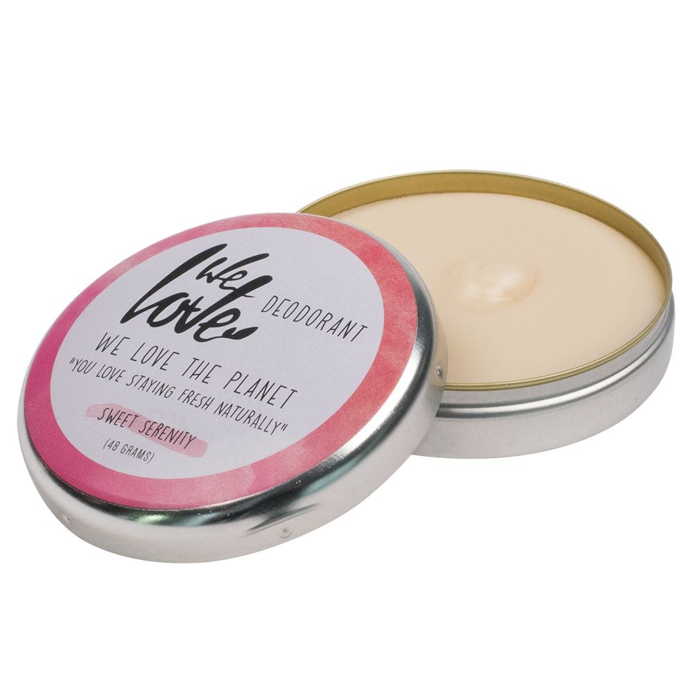 we love the planet Sweet serenity - Rose, miel & herbes douce Déodorant Crème