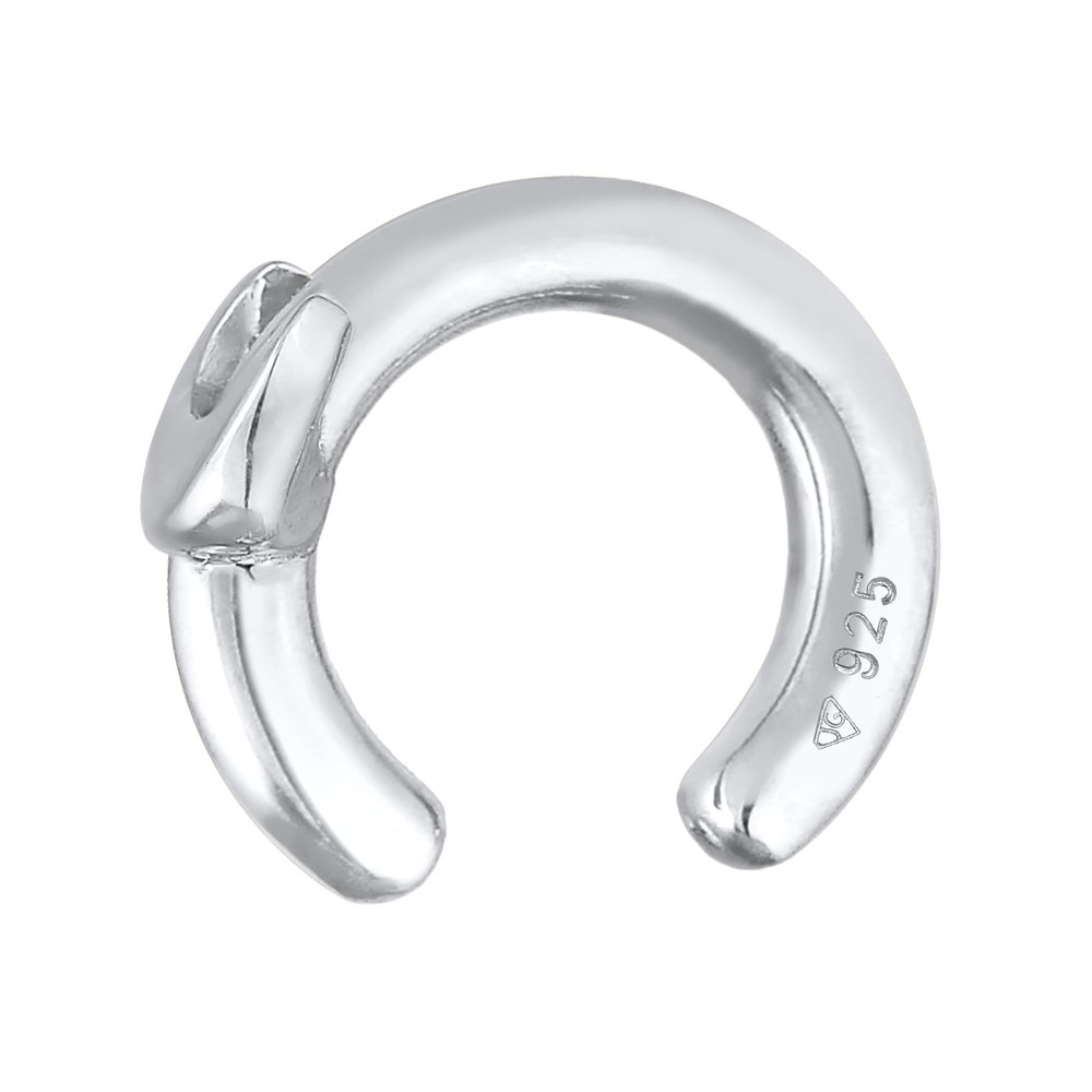 Elli Elli Boucles d'Oreilles Boucle d'oreille Crescent Moon Blogger en argent sterling Boucles d'oreilles