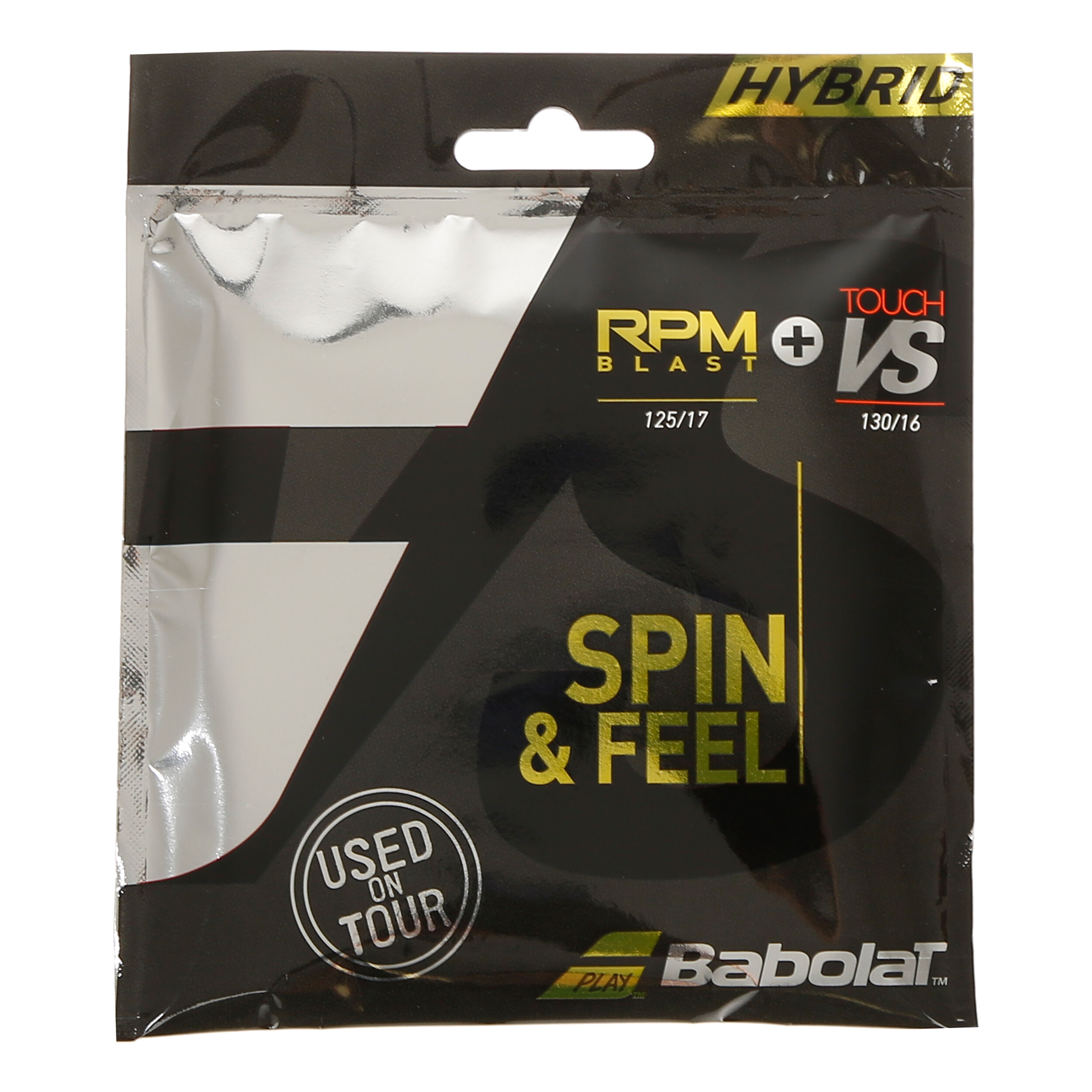 RPM Blast 125 + Touch VS 130 Saitenset - Schwarz
