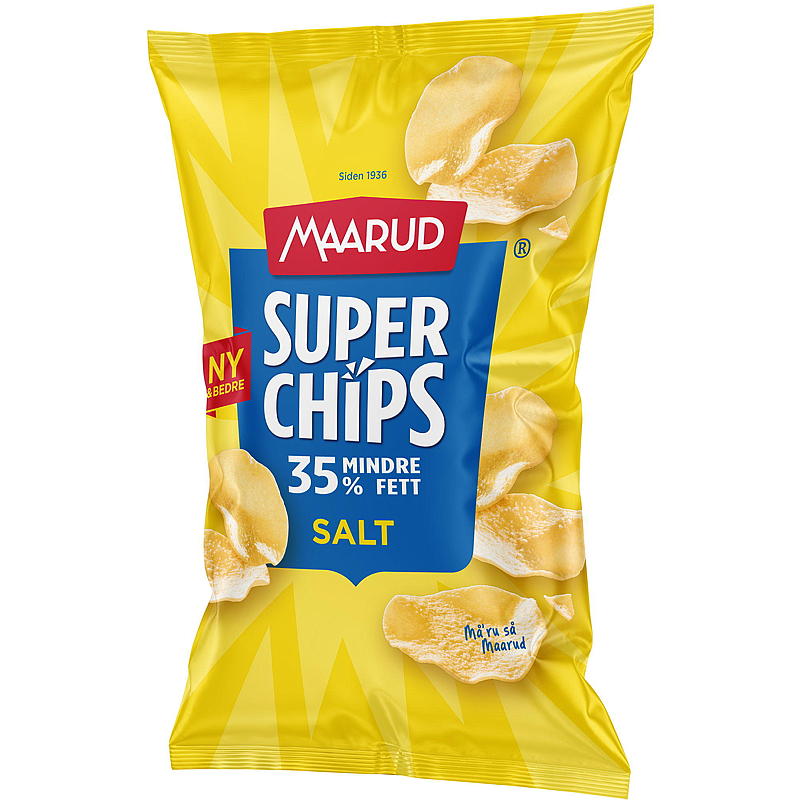 Maarud Superchips 130 g Salt Maarud