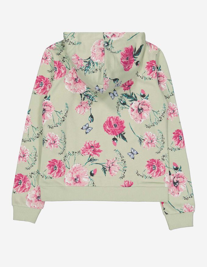 Hoodie - Florales Muster