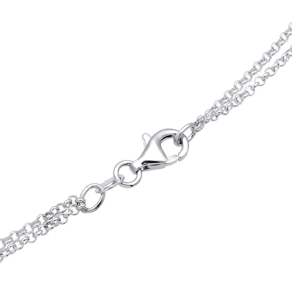 Elli Elli Collier Layer-Conception avec Geo Organique Pendentif Collier Femme-(925/100 collier