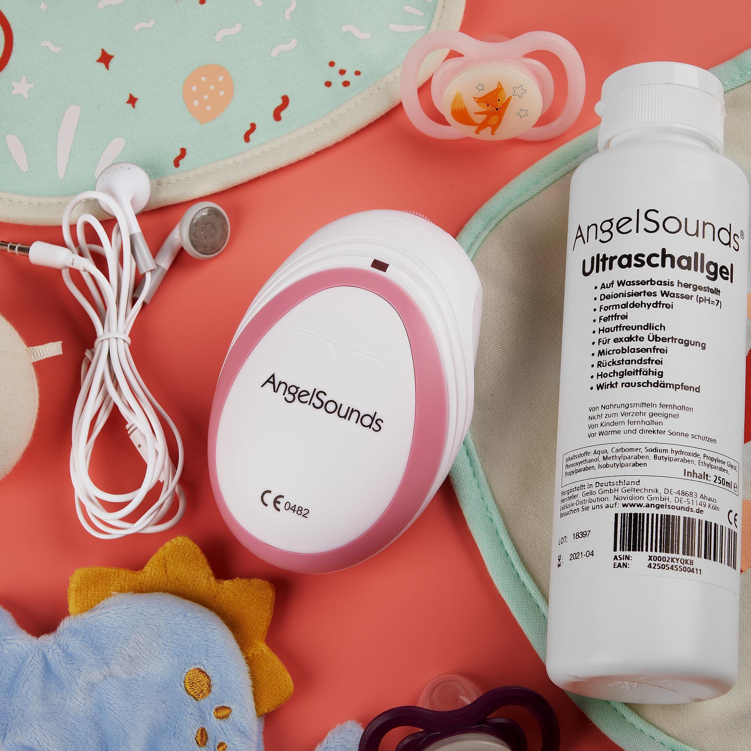 AngelSounds Babyphone MINI JPD-100S(mini) Fetal Doppler Set