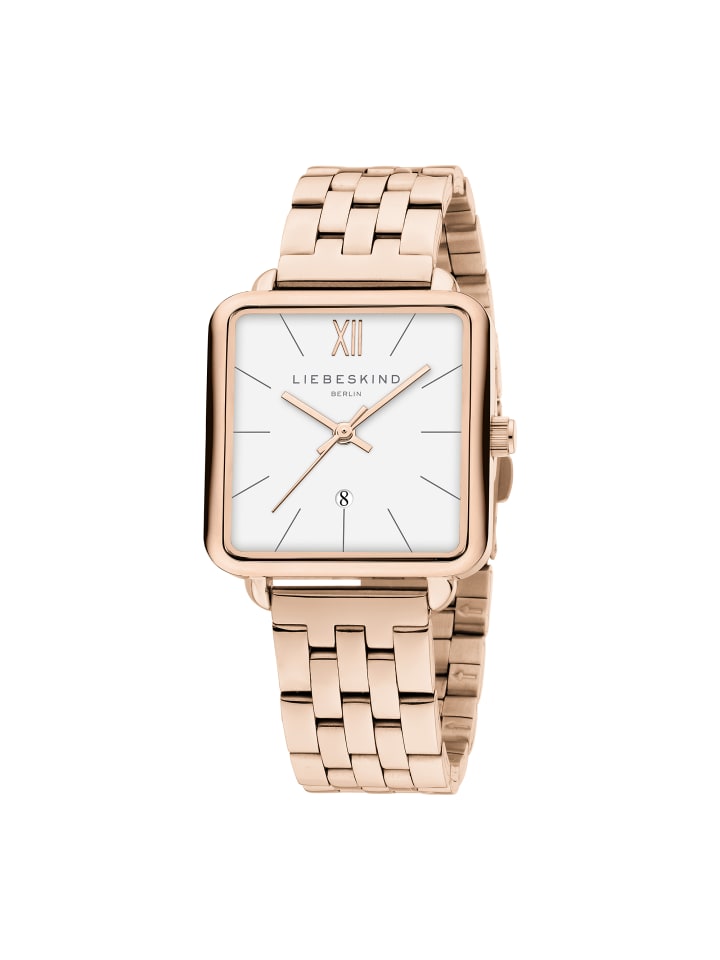 LIEBESKIND BERLIN Armbanduhr in Rosé-weiß günstig kaufen onesize