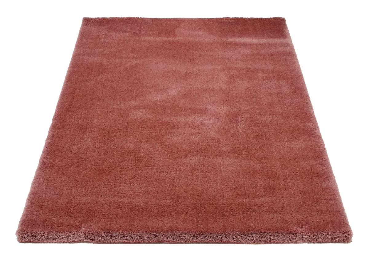 Hochflorteppich Soft Fun Rot 120 x 170 cm