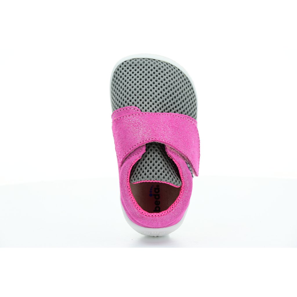 Beda Janette Barfußsneakers mit Hinterkappe (BF 0001/SK/1W/OP Mesh mit Leder)