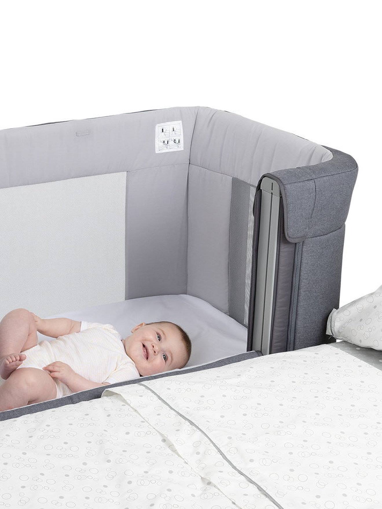 Chicco Mitwachsendes Beistellbett NEXT2ME FOREVER CHICCO - grau