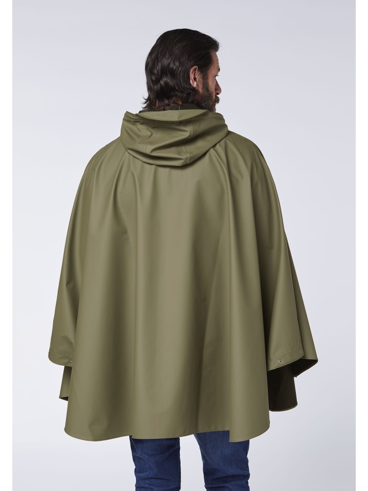 Gardena Regen-Cape in Grün günstig kaufen