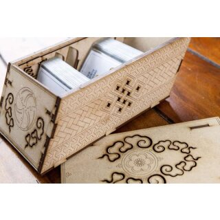 Deck Holder - 250 carte - Cherry + 3 dividers