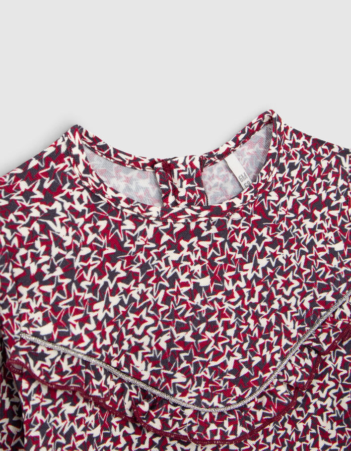 Blouse écrue imprimé étoiles Ecovero® bébé fille