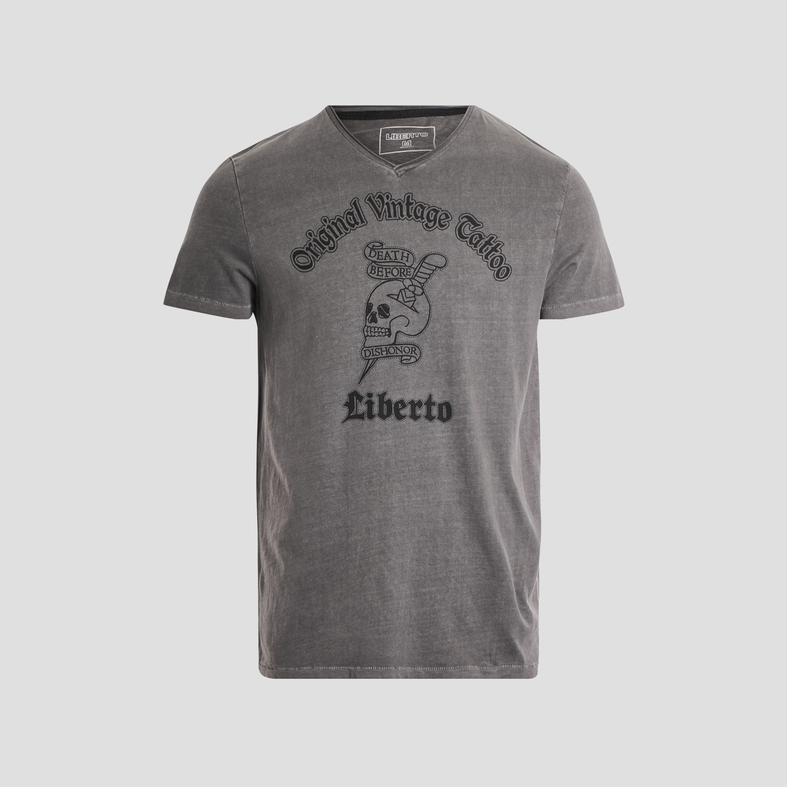 T-shirt Liberto gris foncé homme | La Halle