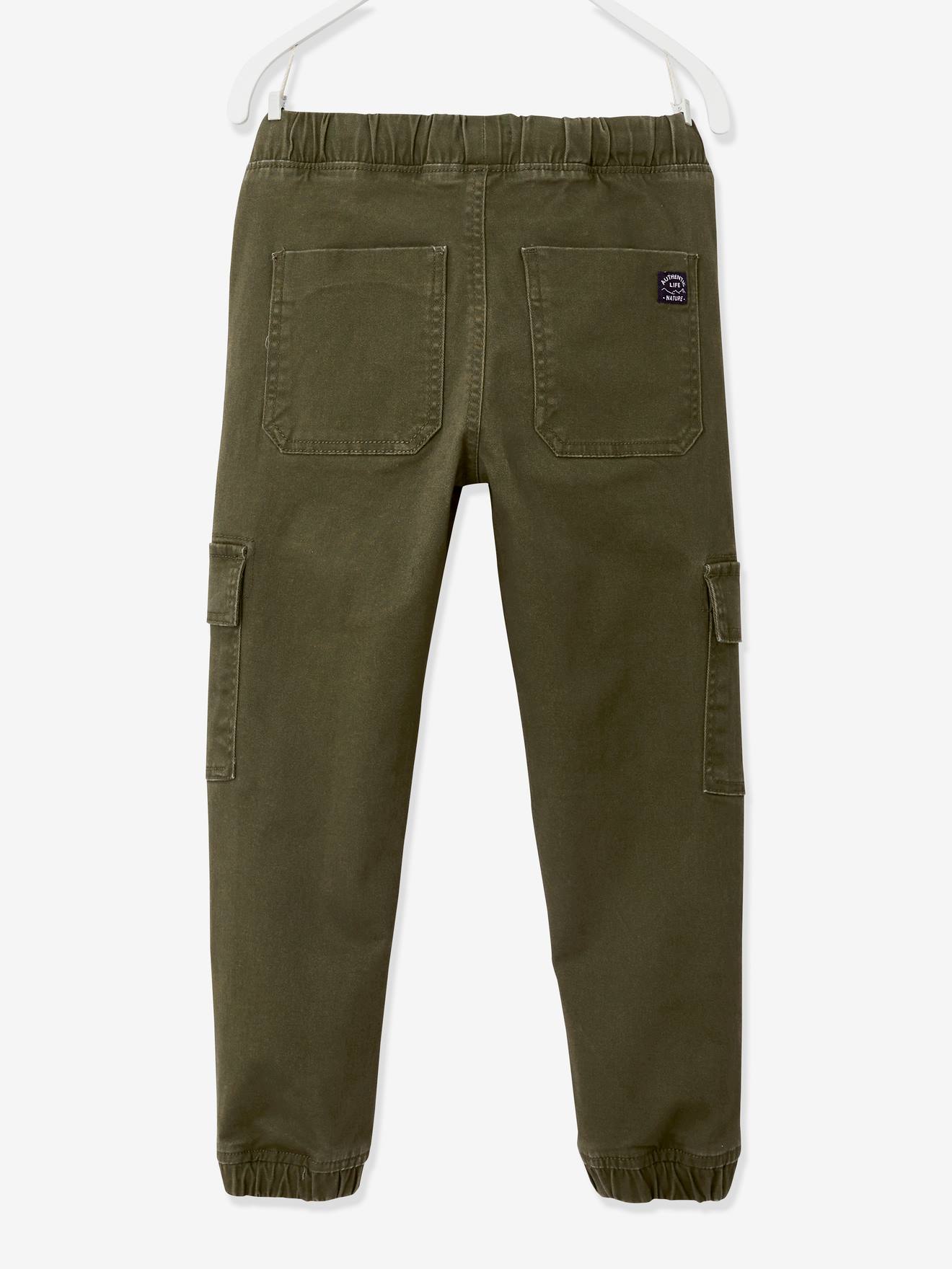 Vertbaudet Jungen Cargohose mit Dehnbund Oeko-Tex - camelfarben