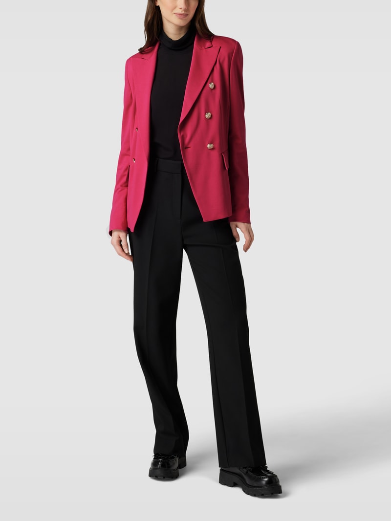 Blazer mit Zierknöpfen in pink